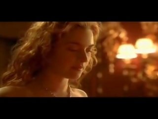 Kate winslet ýalaňaç scene from titanic