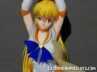 3D Sailor Venus Blowjob!