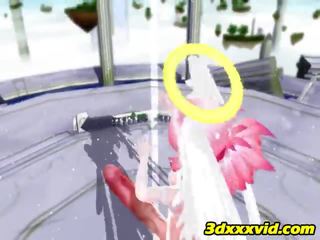 3d mmd futanari stabs deja