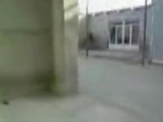 Iraqi prostitūte fucked par the iela