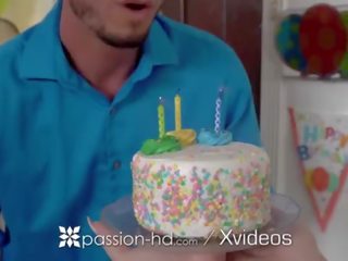 PASSION-HD Big Booty Blonde Romantic Birthday Sex