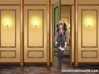 Tranny fucked in school toilet on hentai movie