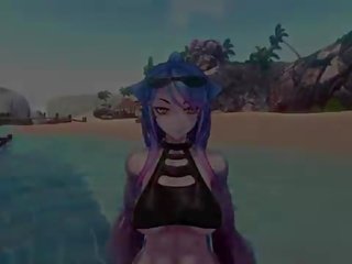 Mostro ragazza isola - mako scena 2 costruire walkthrough