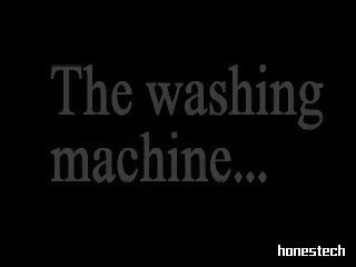 La lavado máquina