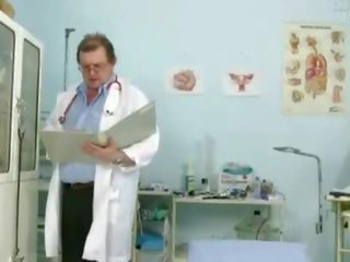 Perverted doctor examining his patient