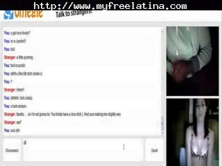 Omegle 24 ( เซ็กซี่ ละติน เริ่มต้น รู้สึก ตัวเธอเอง 4 ของฉัน หำ) ละติน ส่วนผสมลับ ภาพ ละติน การกลืน braziliera mexicana คนเสปน