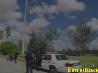 Interacial femdom officer cockrides thug
