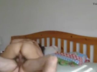 Spying my mom cumming on kontol her lover