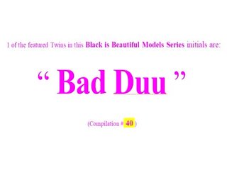 40th Black Is Beautiful Web Models (promo)