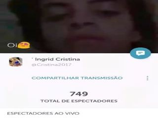 Brasileira se mostrando no periscopio