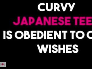 Sexy Curvy Japanese Teen Is Ready to Obey You