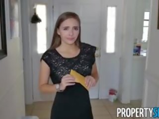 PropertySex Client Fucks Petite Realtor In Homemade Sex