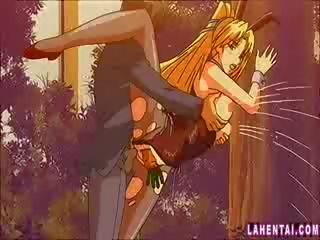 Rubia hentai bunnygirl analed