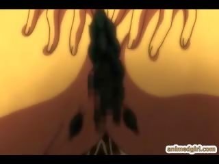 Zniewolenie hentai księżniczka z bigtits pieprzony przez shemale anime
