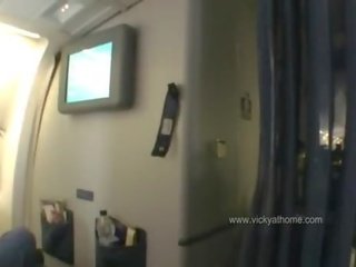 Vickys-cfnm-airplane-bathroom-suckoff 1