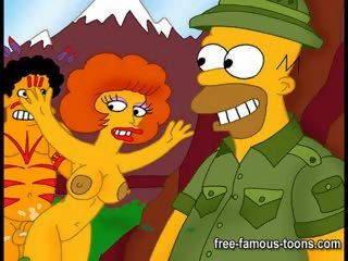 Simpsons khiêu dâm bắt chước