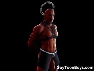 3D Muscle Boys Love Big Cocks!