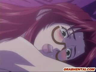 Busty hentai dildoed pussy and doggystyle assfucked