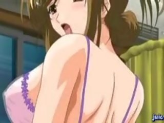 Hentai In Sexy Panties Gets Licked