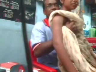Індійська дезі дівчина трахкав по сусід дядько усередині магазин