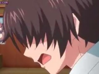 L'anime nana obtient double baisée par transexuelle bite