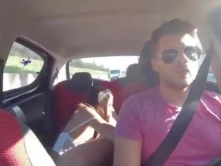 Having sex with pretty latina on the Uber &lpar;Baby Nicols&rpar;