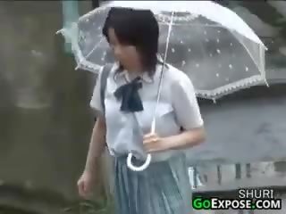 Japans schoolmeisje slipjes