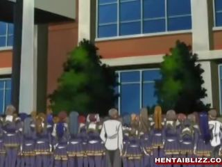 Schoolgirls hentai bondaged sa ang paaralan