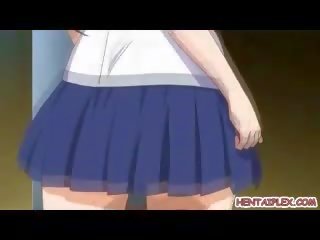 Stor pupper japansk hentai hardt poking