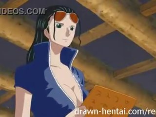 Um peça hentai vídeo sexo com nico robin