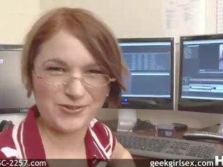 Flash sex interview with geek lesbian Heidi Lee