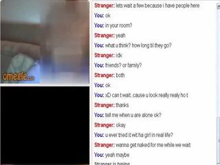Horny young omegle teen