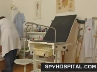 Trapelato nascosto camma gyno esame video