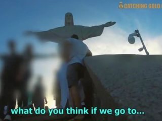 Incredibil sex cu o brazilian vagaboanta ales în sus de la hristos the redeemer în rio de janeiro