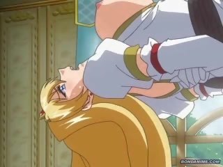 Hentai anime princess bondage and ogre fuck