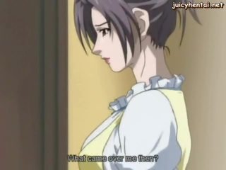 Anime milf prende vagina fingered