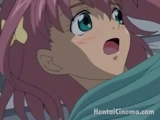 Slender Hentai Babe Getting Big Tits Teased And Petite
