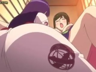 Hentai Shemale With Huge Boobs Gets Sucked