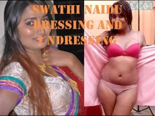Swathi naidu การแต่งตัว - ถอดเสื้อผ้า - 01