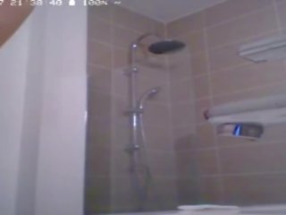 Preggo beyb pagkuha a dutsa sa webcam