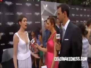 Celeb anne hathaway pokers nál nél a sötét lovag premiere