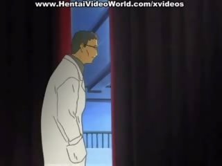 Horny hentai teacher
