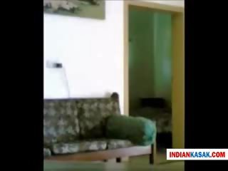 Indian Desi police man enjoying with his gf in home by pornraja