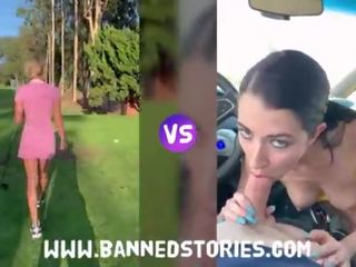 Bnds video&colon; le golf girls&colon; gabbie charretier contre alex coal