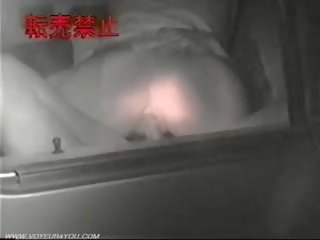 Bil kön skjuta av infrared kamera fönstertittare