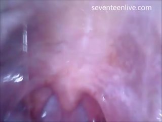 Camera in mond vagina en bips