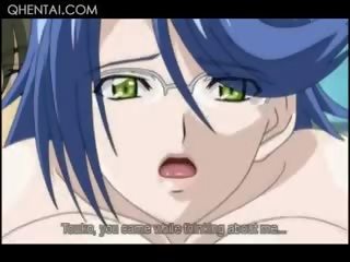 Busty Hentai Girl In Glasses Pussy Banged Deep To Strong