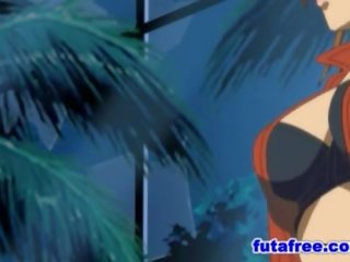 Perverted futababe hot fucking a hentai babe