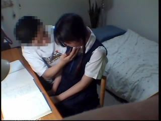Kool õpilane tüdruk seksuaalne nilbe stseen