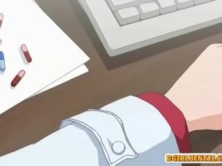 Shemale hentai self masturbation